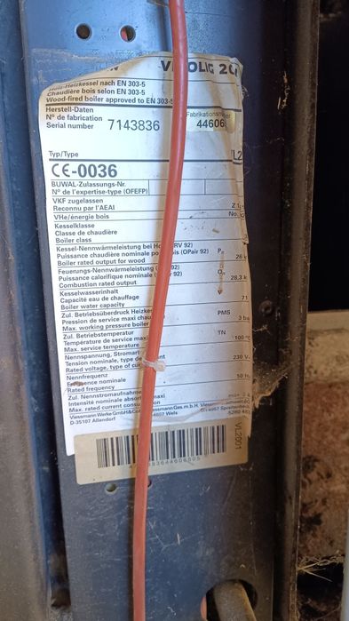 Kocioł Viessmann zgazowujący drewno holzgas