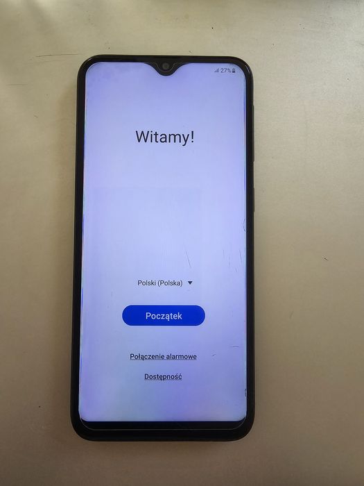 Samsung a20 e + kabel i ładowarka