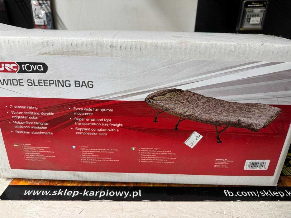Nowy JRC Śpiwór Rova Sleeping Bag Wide