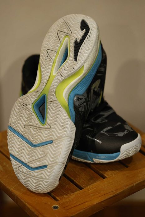 Calçado de padel Homem - Joma Slam preto turquesa - nr 44