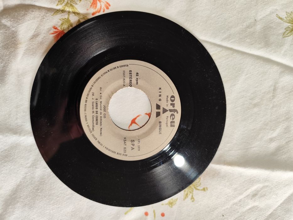 Vendo disco vinil single José cid