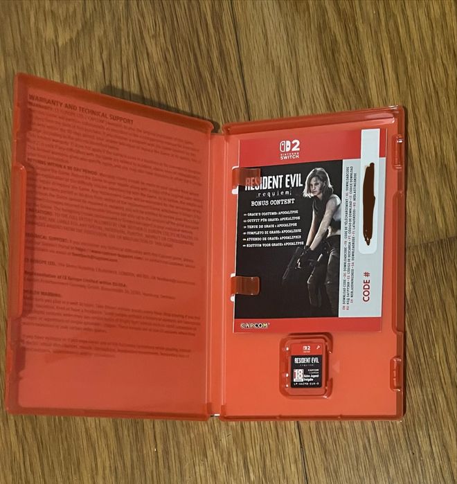 Resident evil Requiem para Nintendo swirch 2