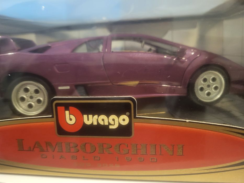 Lamborghini Diablo Burago miniatura 1:18 1/18