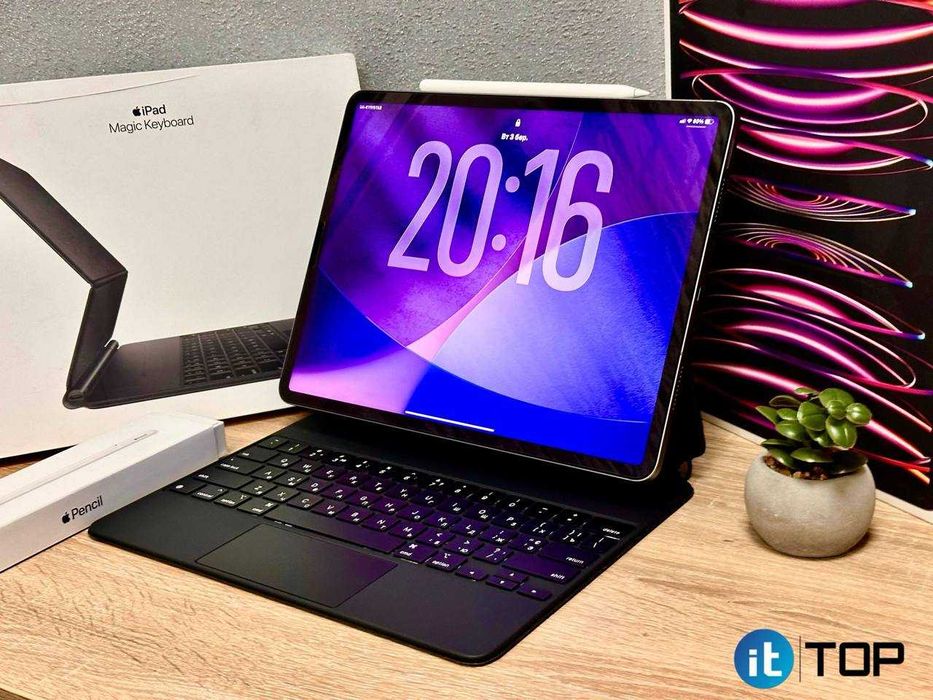 Apple iPad Pro 12.9" 6th M2 2022 /512Gb LTE Gray+Magik Kaydbord+Pensil