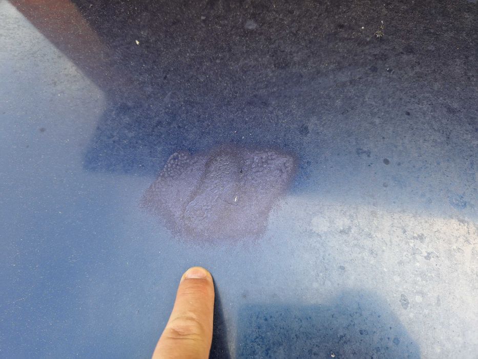 BMW 5 E60 E61 Maska Pokrywa Silnika TIEFSEEBLAU A76/5