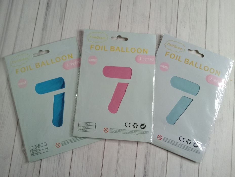 Кулька цифра фольга