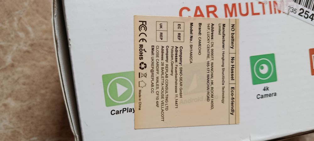 Stacja multimedialna carplay