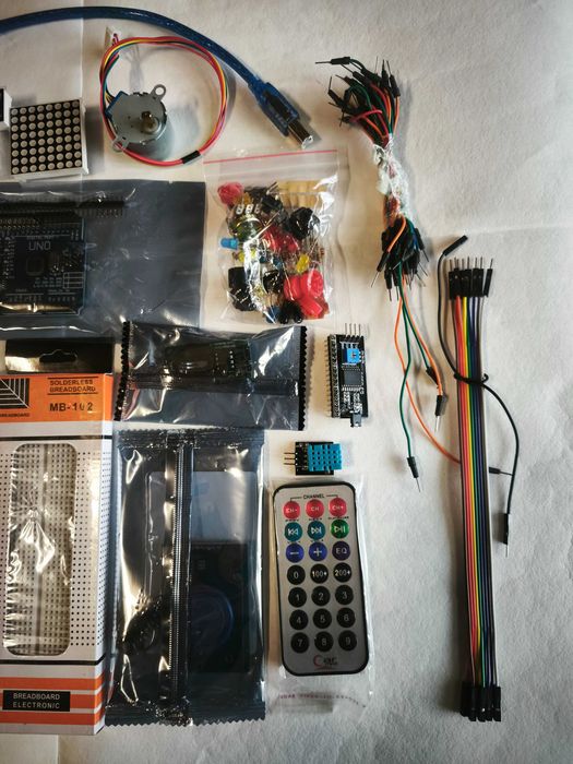 Kit de iniciação ao arduíno Uno R3