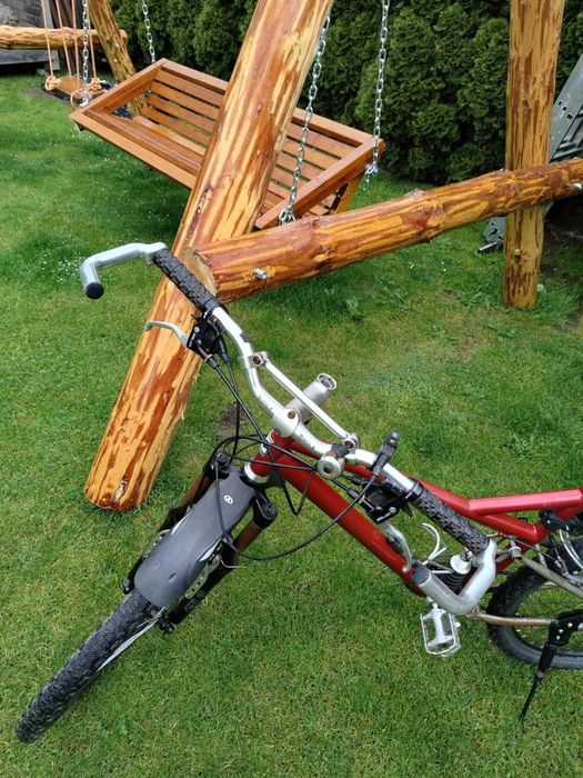 Rower z amortyzacją