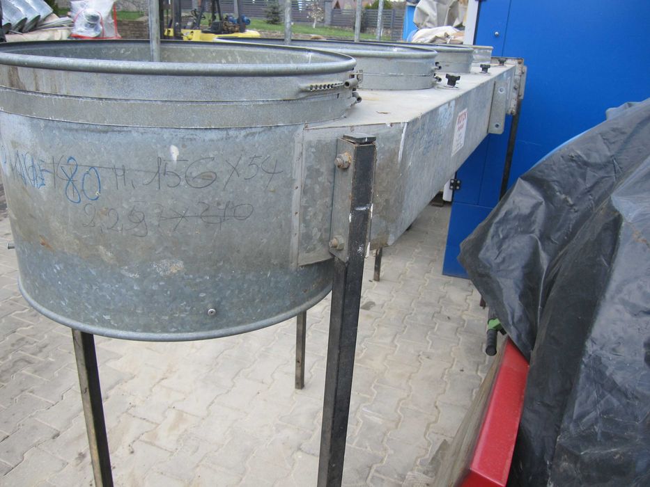 Odciąg 4 workowy pyłu trocin turbina 4 kw