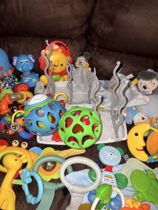 Grzechotki i suszarka