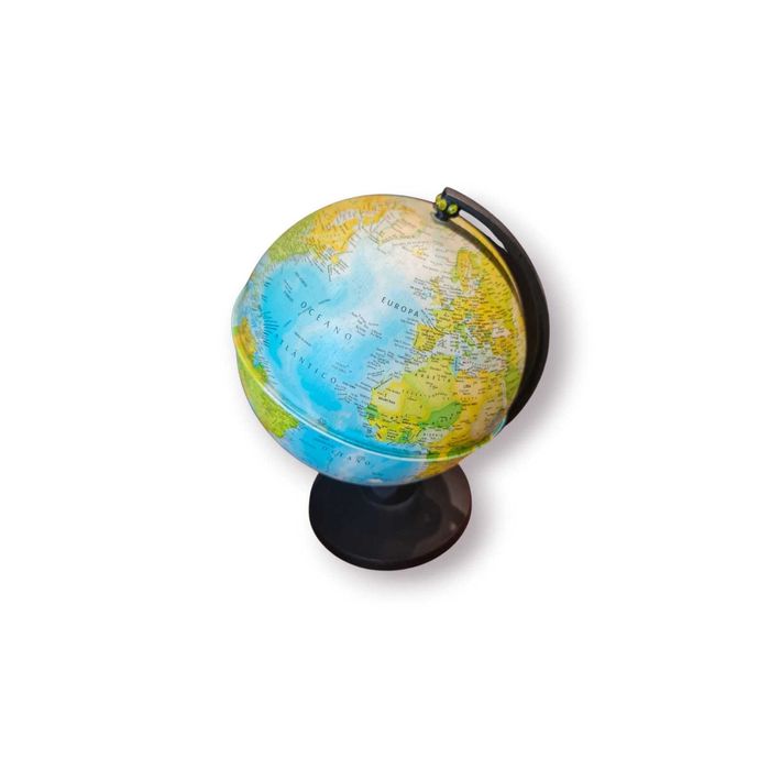 Globo Terrestre Escolar de Mesa – 21 cm de Altura