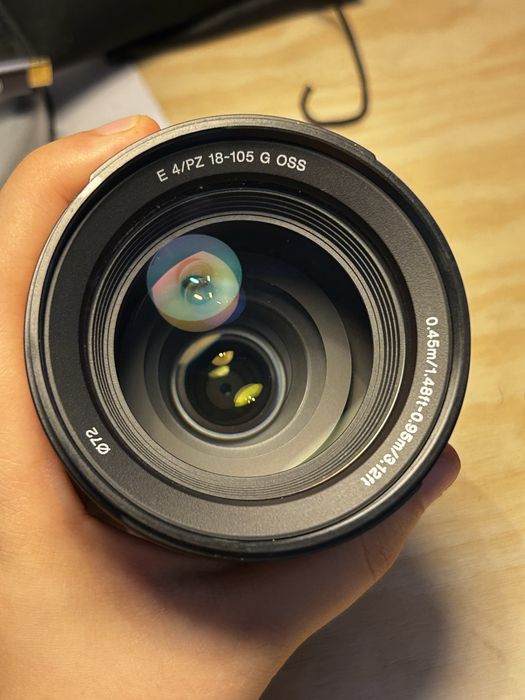 Sony a6400+ lente sony 18-105+ acessorios
