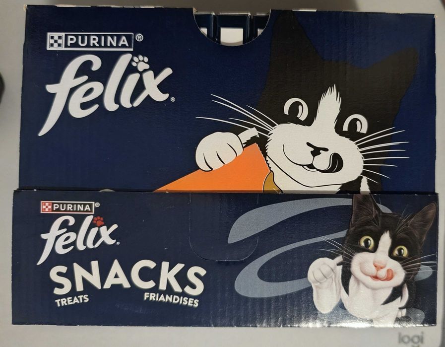 79 embalagens Snack Líquido para gato Felix Deli Moments Salmão
