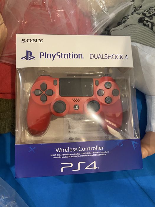 Pad ps4 czerwony nowy