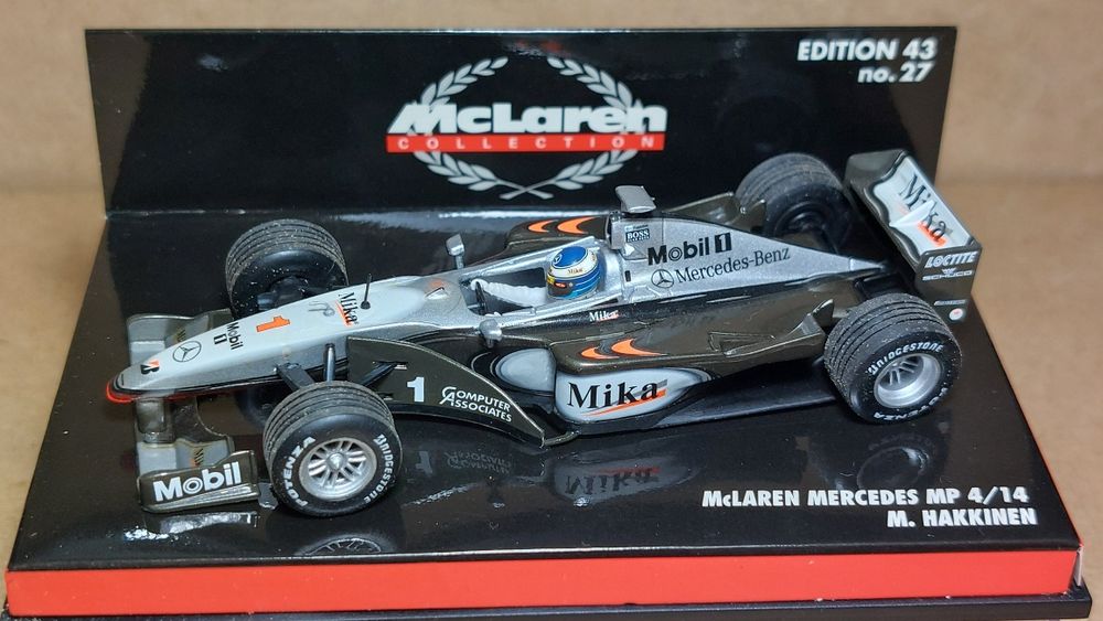 McLaren Mercedes MP 4/14 Hakkinen campeão  1999