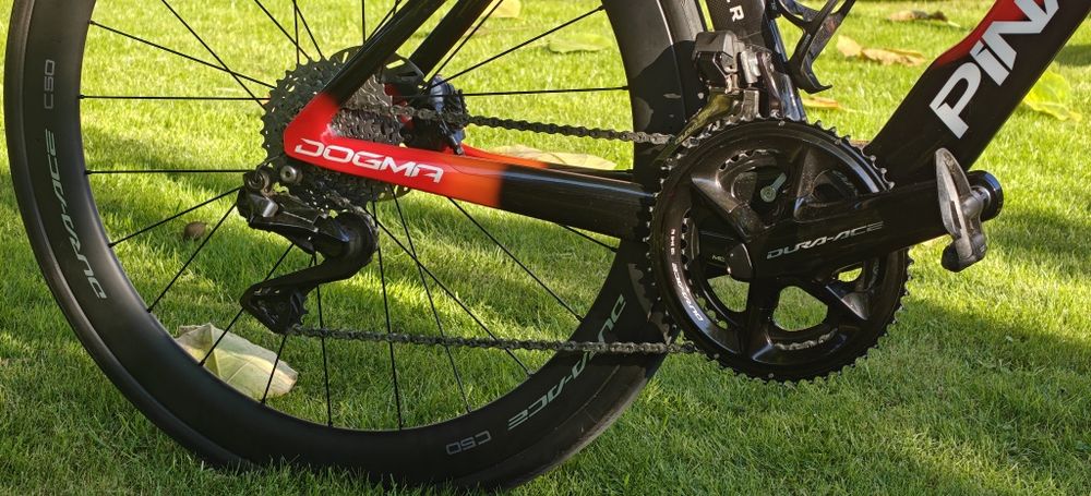 Pinarello Dogma F – Ineos Grenadiers 2025 | Dura-Ace Di2 | Pomiar mocy