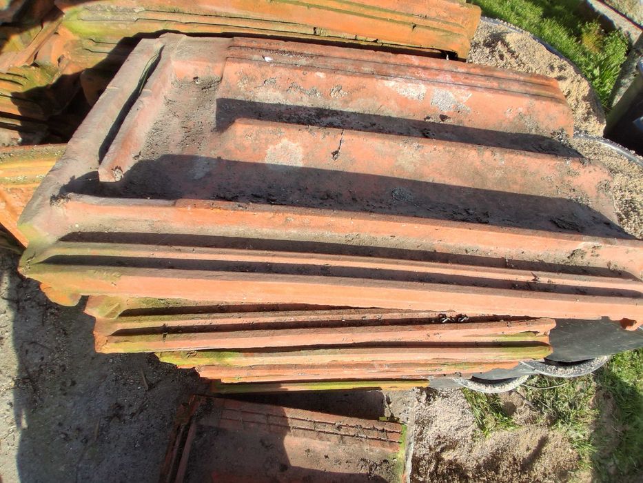 Telhas antigas usados