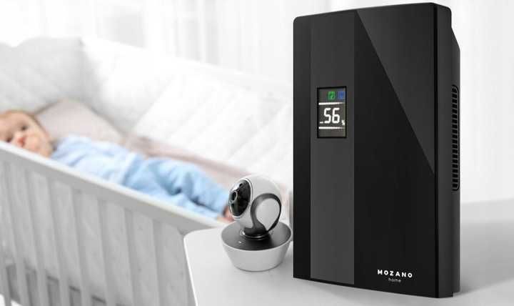 MOCNY Osuszacz powietrza pochłaniacz wilgoci oczyszczacz cichy + pilot