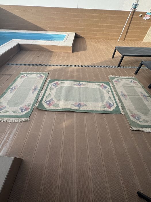 Conjunto de 3 tapetes de quarto