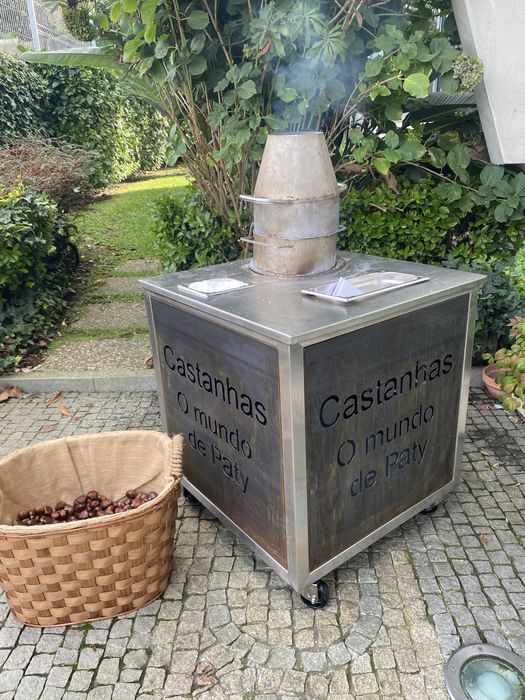 Carrinho de castanhas