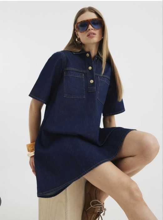 Нова стильна джинсова сукня від River Island