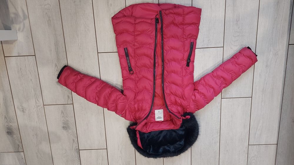 Kurtka zimowa dziewczęca 128