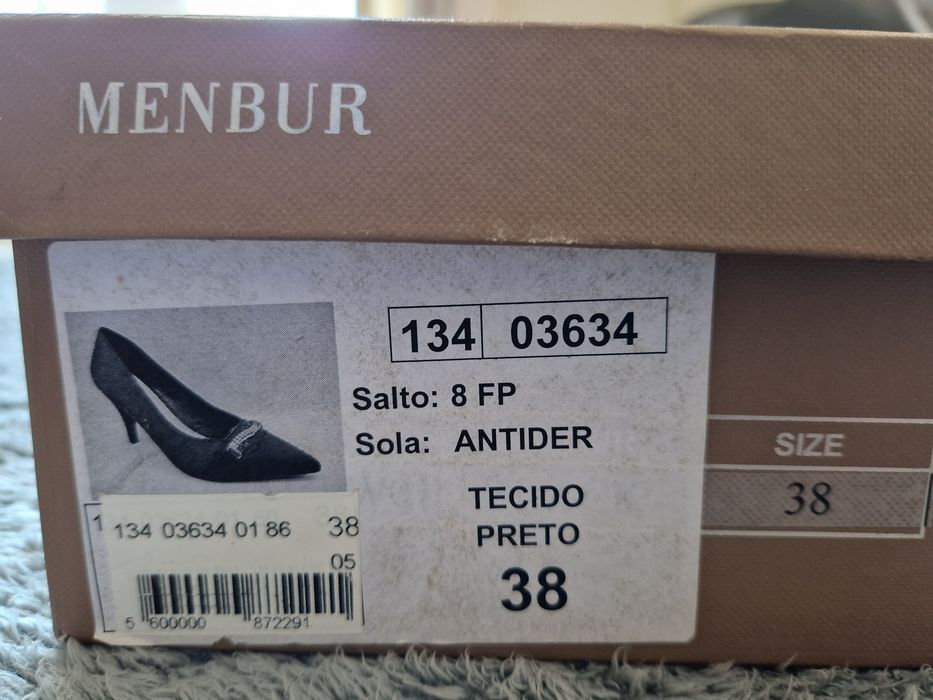 Sapatos Senhora Menbur