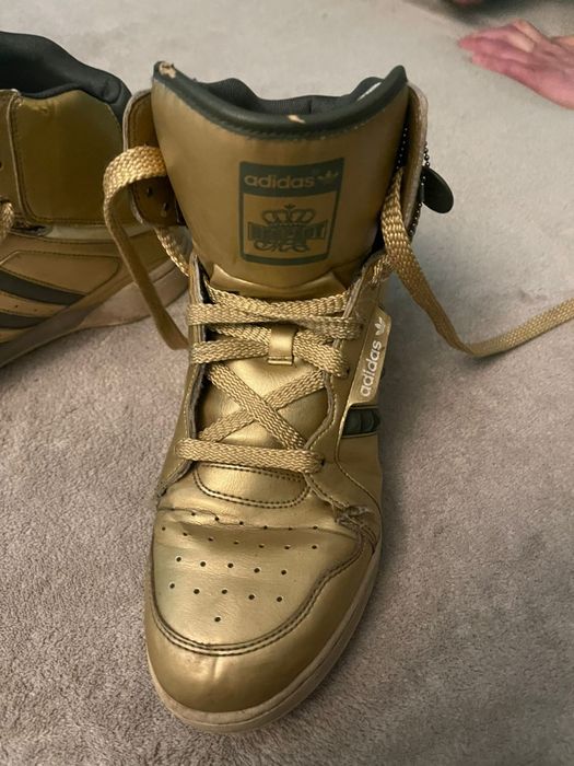 ADIDAS Missy Elliott "Respect Me" Grey Gold 2008 Wome