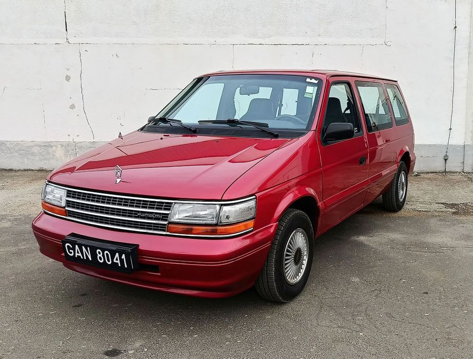 Chrysler Voyager Od Nowości w Polsce Oryginalny Lakier Przebieg 64000