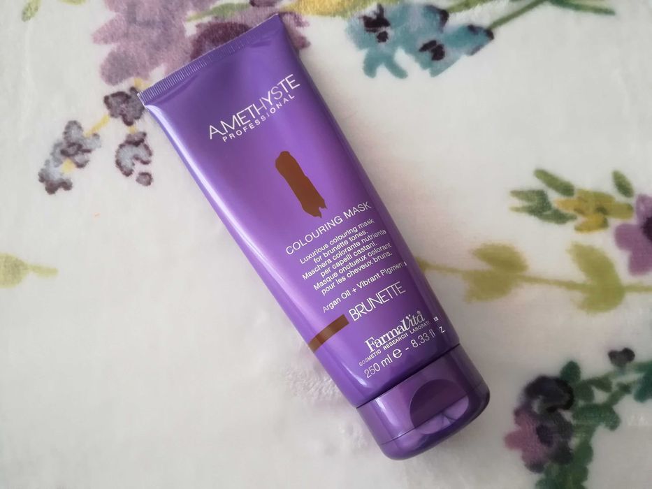 Farmavita Amethyste Máscara De Cor reaviva intensifica Tons Castanhos