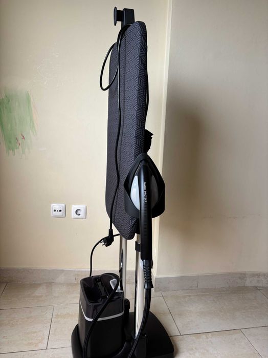 Ferro a Vapor Vertical Rowenta QR1510 Ixeo+Solução Tudo em 1 - Preto