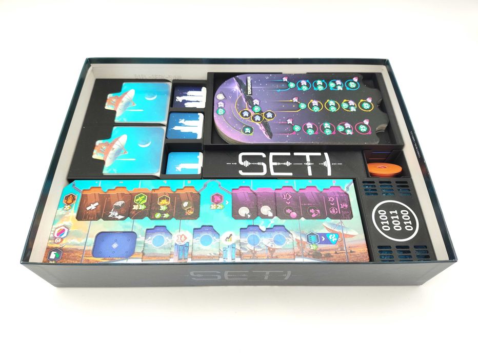 SETI - Insert / organizer do gry planszowej PL/ENG