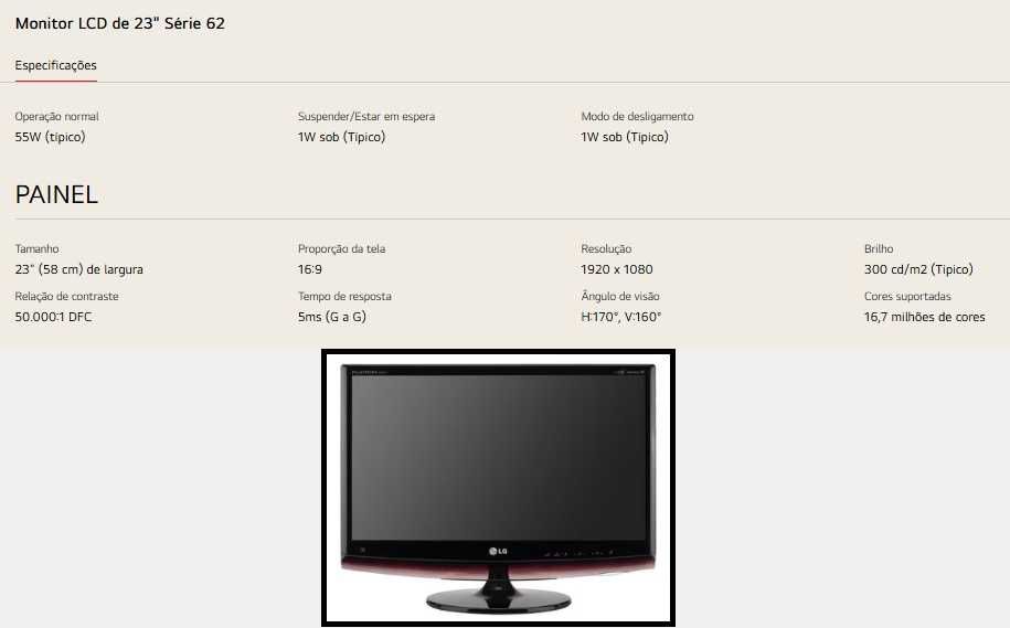 TV/LG Full HD (com defeito)