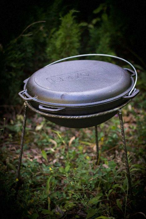 Казан чугунный , казанок / Казан чавунний з кришкою сковородою Акція!