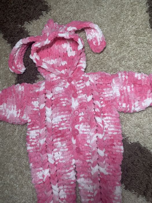 Комбінезон в'язанний 3-9міс