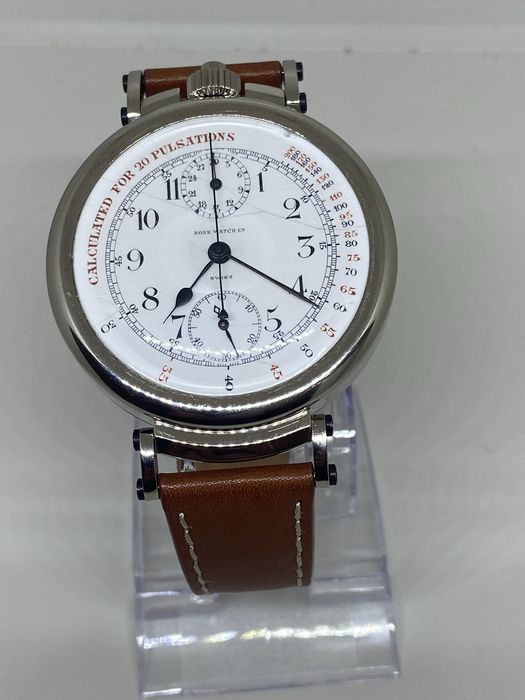 Luksusowy Swiss Ed Heuer Medicus &Rose Watch Co. -Chronograph 1922 rok