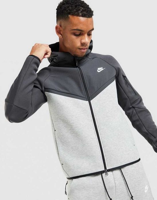 ОРИГІНАЛ! Кофта Nike Tech Fleece Fz Wr Gray XS S M L XL XXL | IH4302-063
