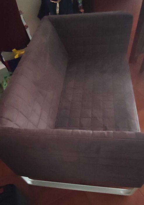 Sofá 2 lugares IKEA KLIPPAN cinzento antracite