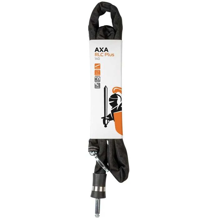 Corrente de bicicleta com fivela para ferraduras Axa-Basta Plug 1M