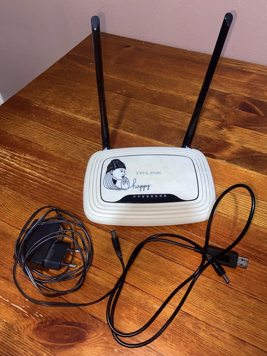 Роутер Tp-link + кабель для певарбанка