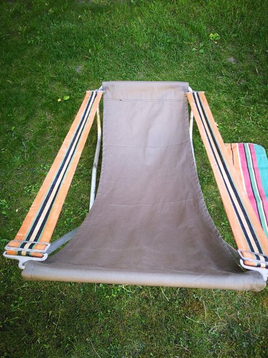 Leżak rozkładany PRL