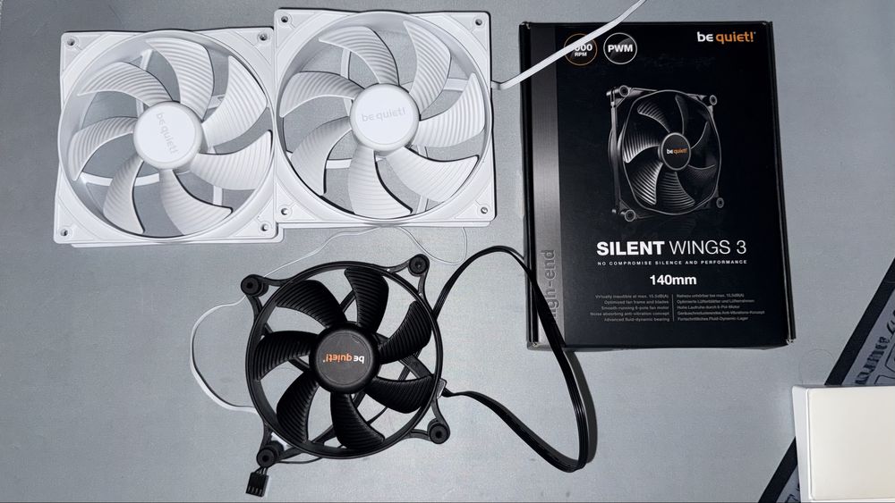 Вентилятори be quiet! Pure wings 3 140 white