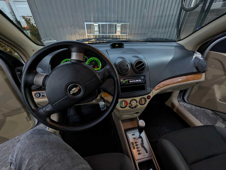 Chevrolet Aveo LT 2008 1.6 Автомат 167т.км. ГБО4 Сірий T250 Cедан