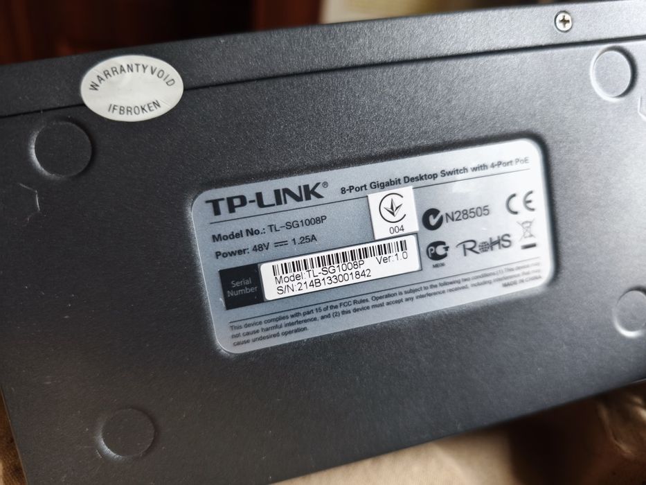 Свіч PoE TP-Link TL-SG1008P