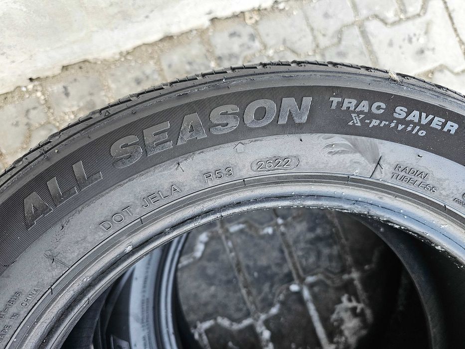 Całoroczne Tracmax 195/55 R15 6mm
