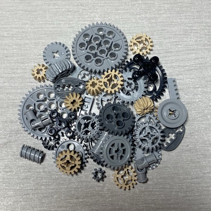 Лего шестеренки lego technic шестеренка не амортизатор