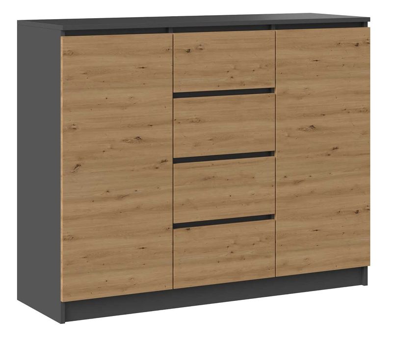 Komoda 2D4S 120CM 4 szuflady 2 drzwi RÓŻNE KOLORY
