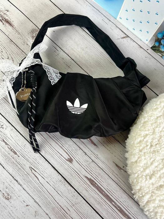 Сумка Адідас жіноча, сумка женская Adidas з брелоком