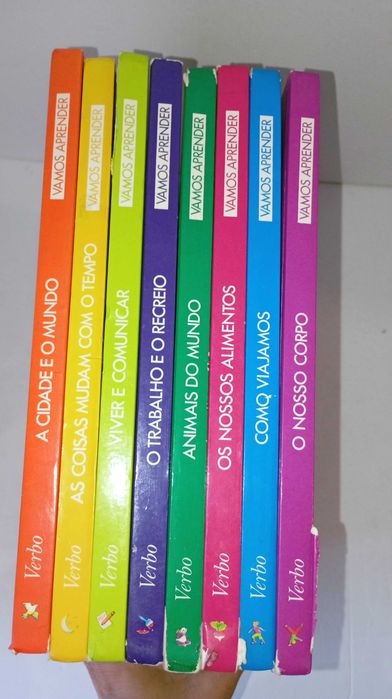 Coleção Completa (8 livros) - Vamos Aprender